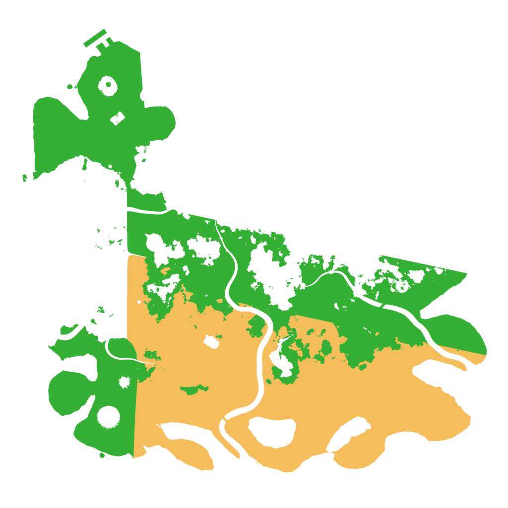 Biome Rust Map: Procedural Map, Size: 4000, Seed: 1910533159