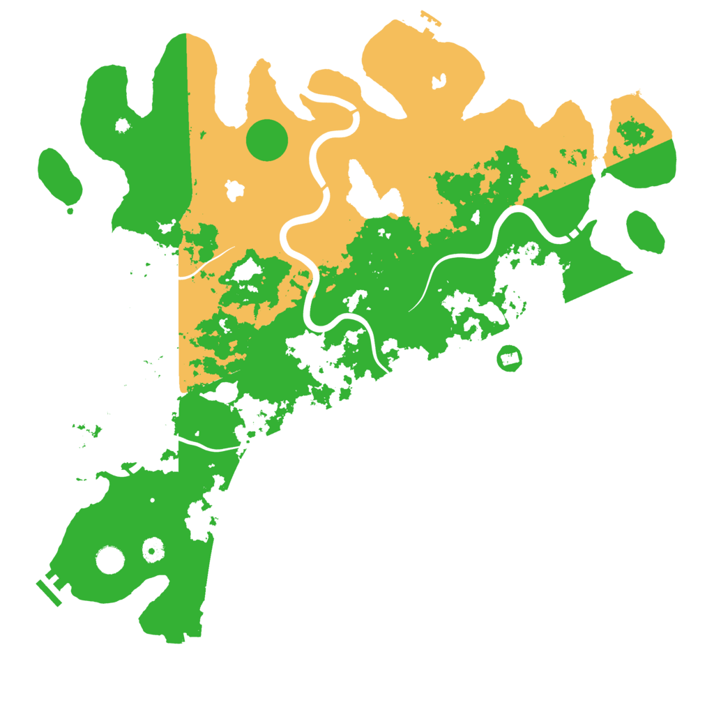 Biome Rust Map: Procedural Map, Size: 4500, Seed: 1782376233