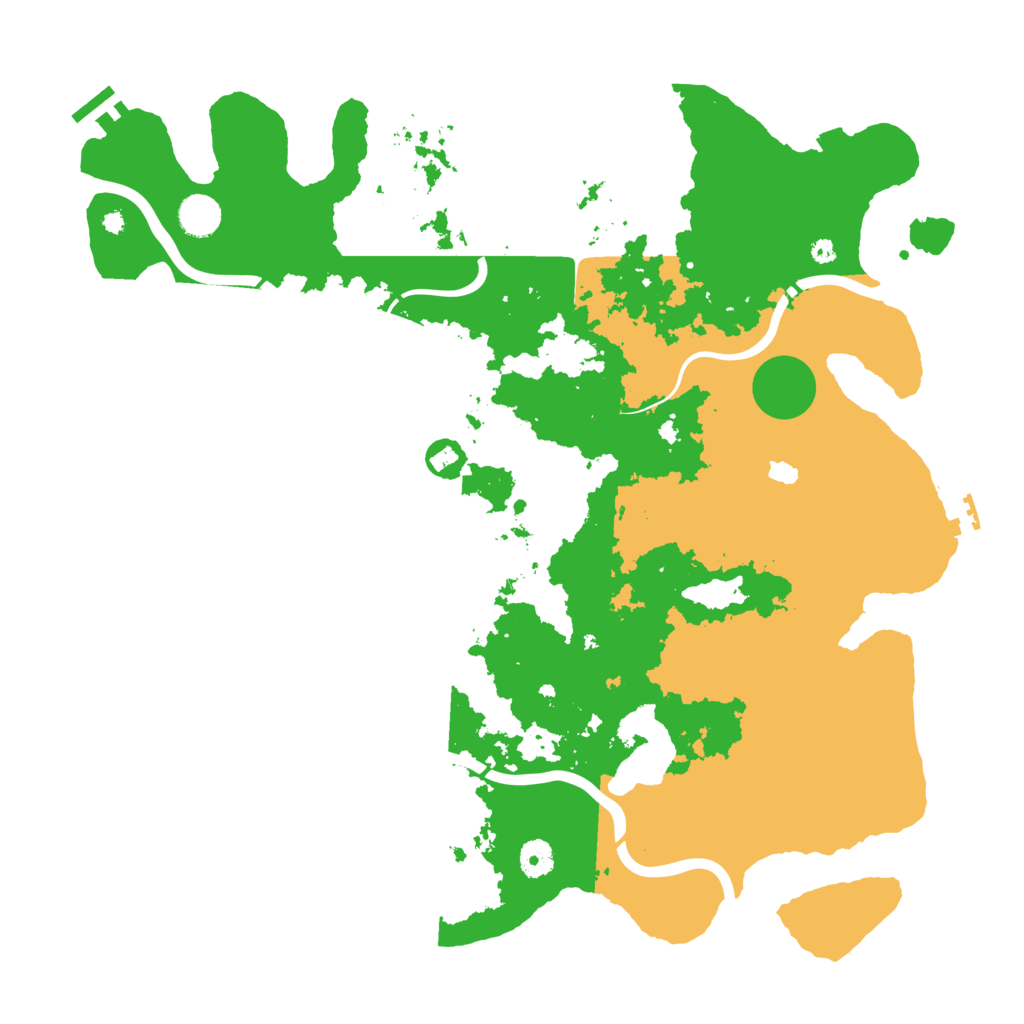 Biome Rust Map: Procedural Map, Size: 4250, Seed: 501390844