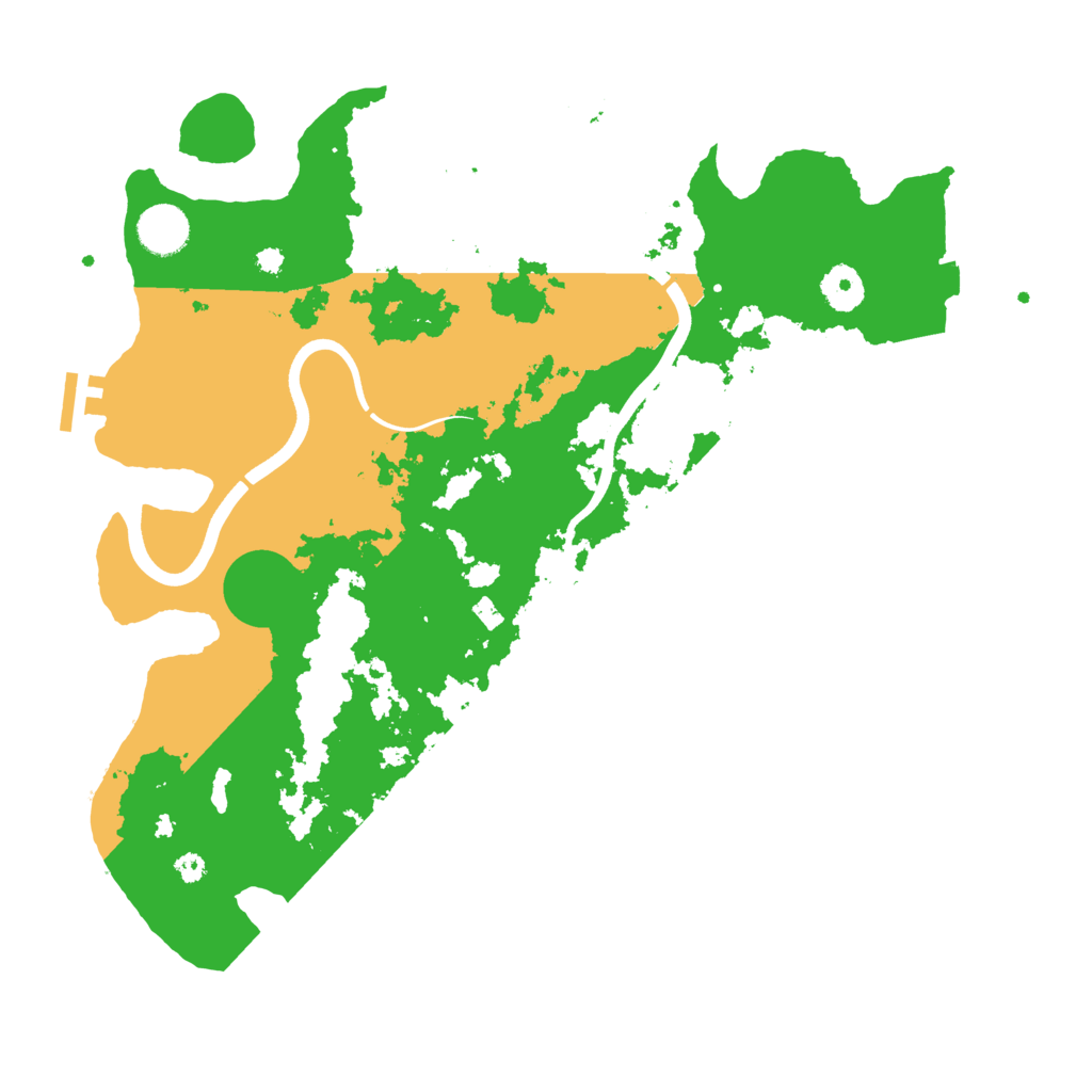 Biome Rust Map: Procedural Map, Size: 3750, Seed: 1033036419