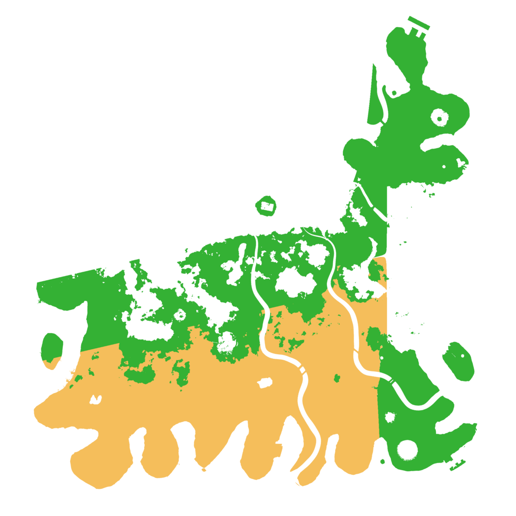 Biome Rust Map: Procedural Map, Size: 4500, Seed: 1474661735