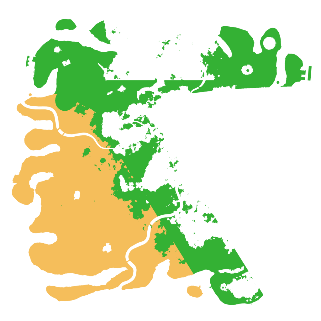 Biome Rust Map: Procedural Map, Size: 4500, Seed: 1680670792