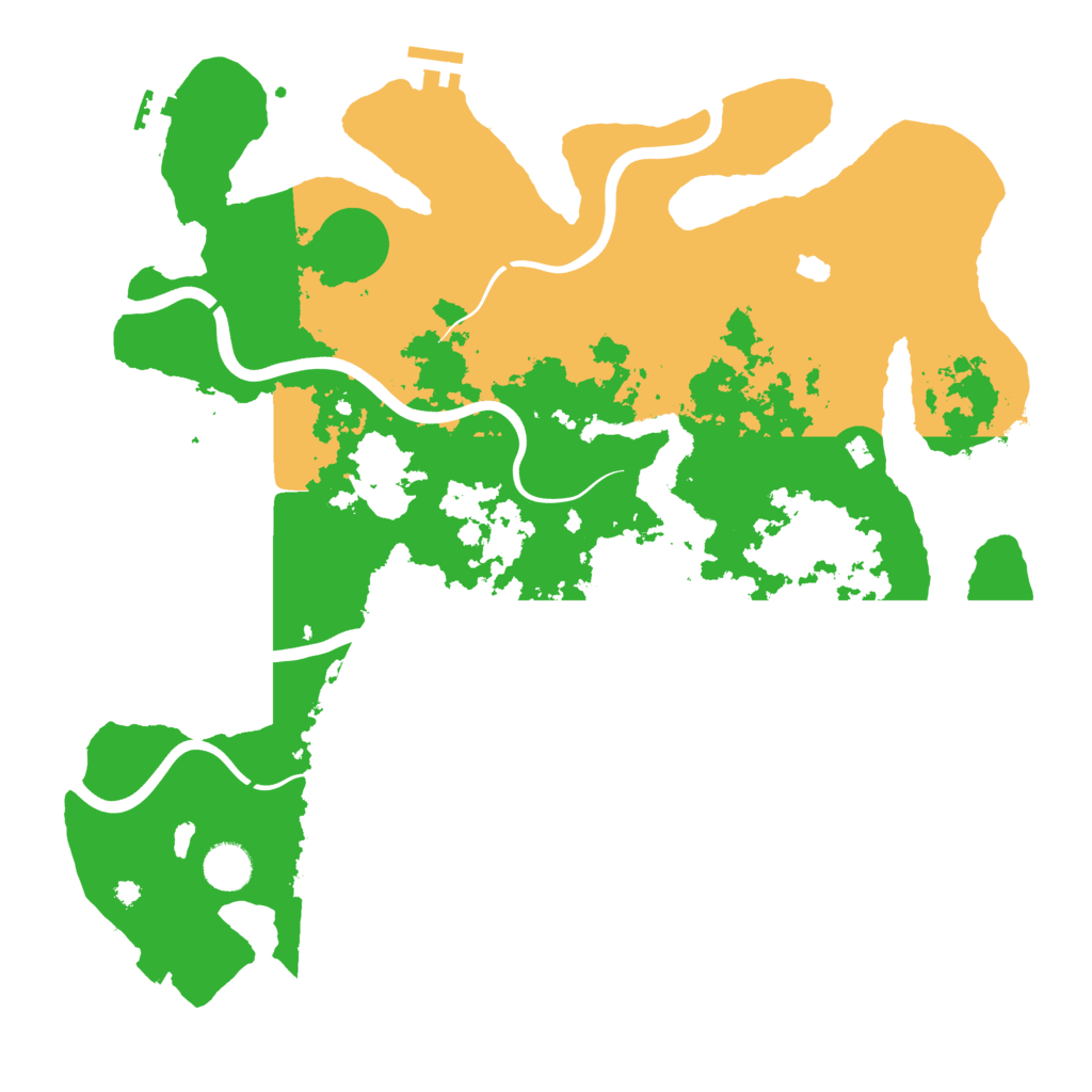 Biome Rust Map: Procedural Map, Size: 4000, Seed: 1079964418