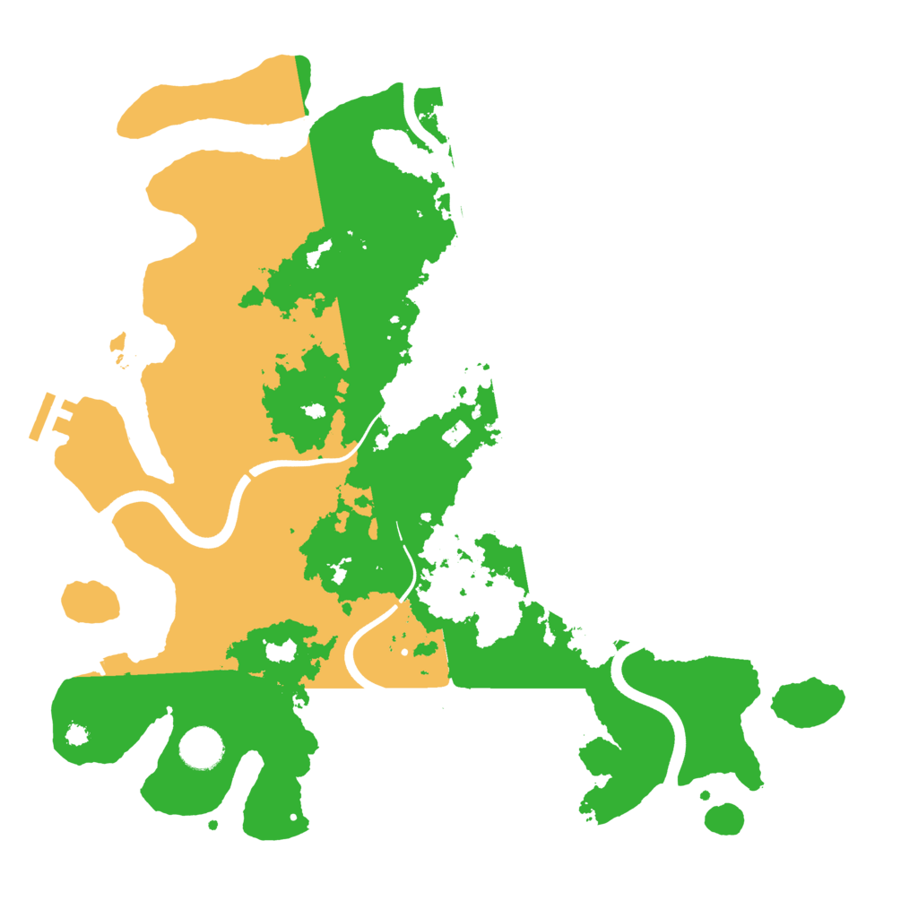 Biome Rust Map: Procedural Map, Size: 3750, Seed: 2089754548