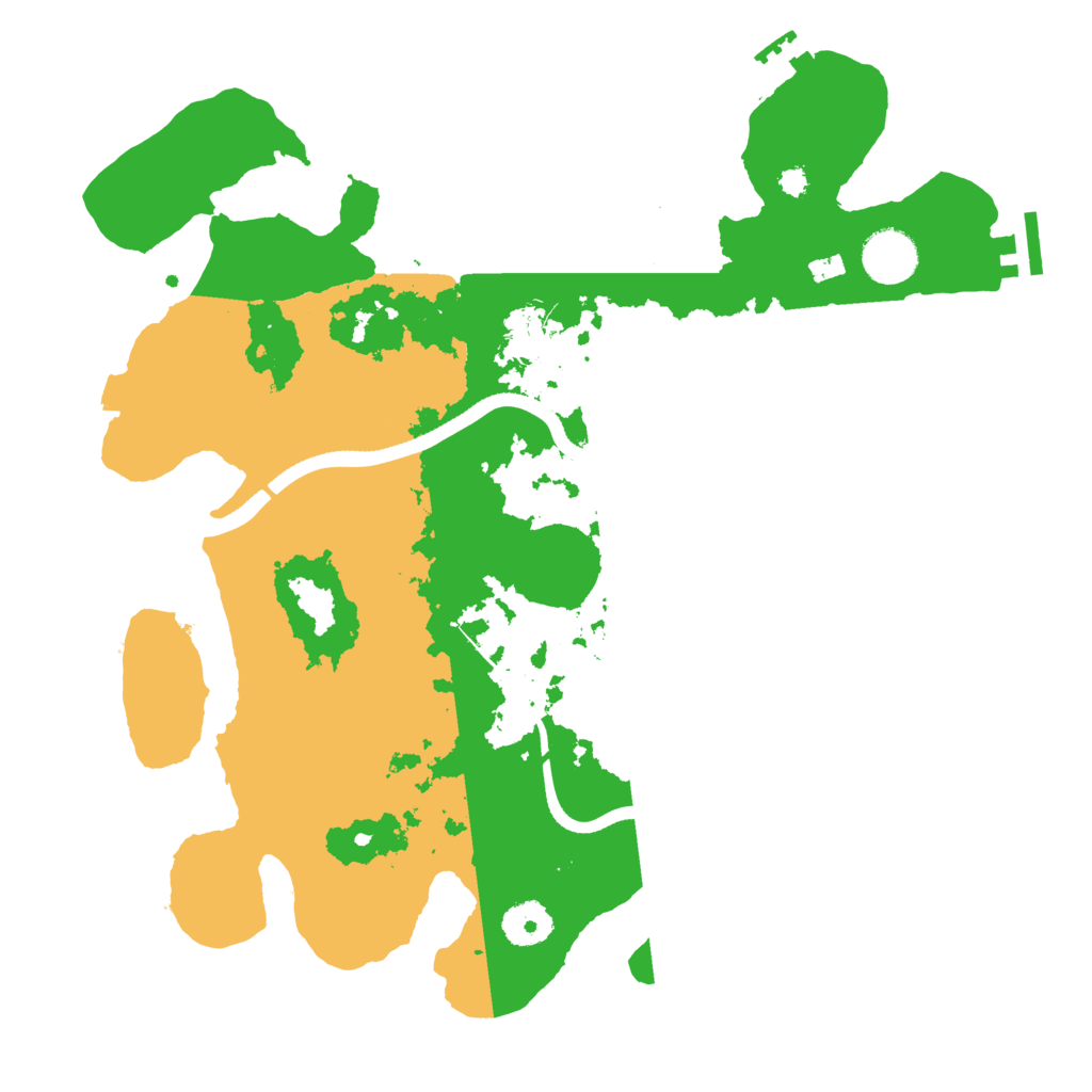 Biome Rust Map: Procedural Map, Size: 3500, Seed: 1734853867