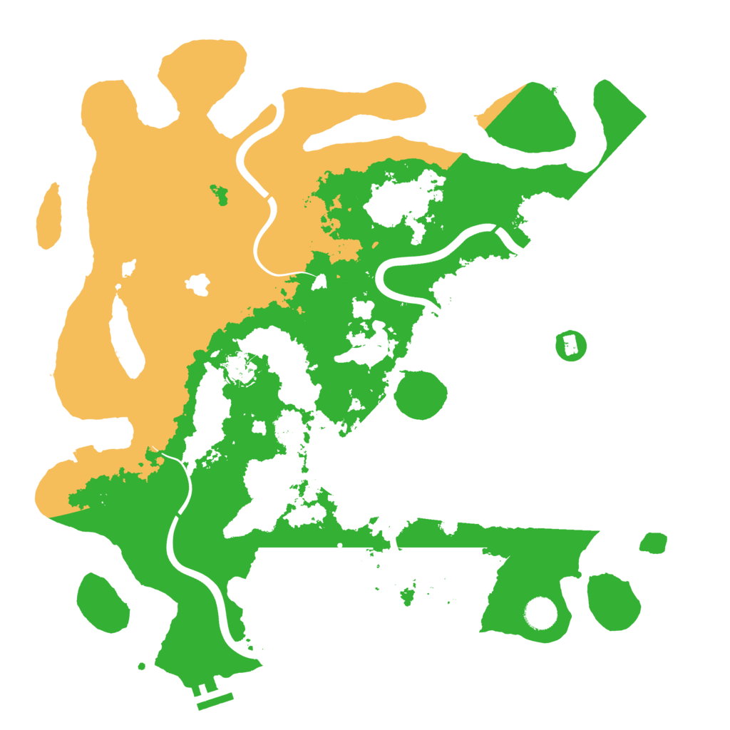 Biome Rust Map: Procedural Map, Size: 4000, Seed: 177295300