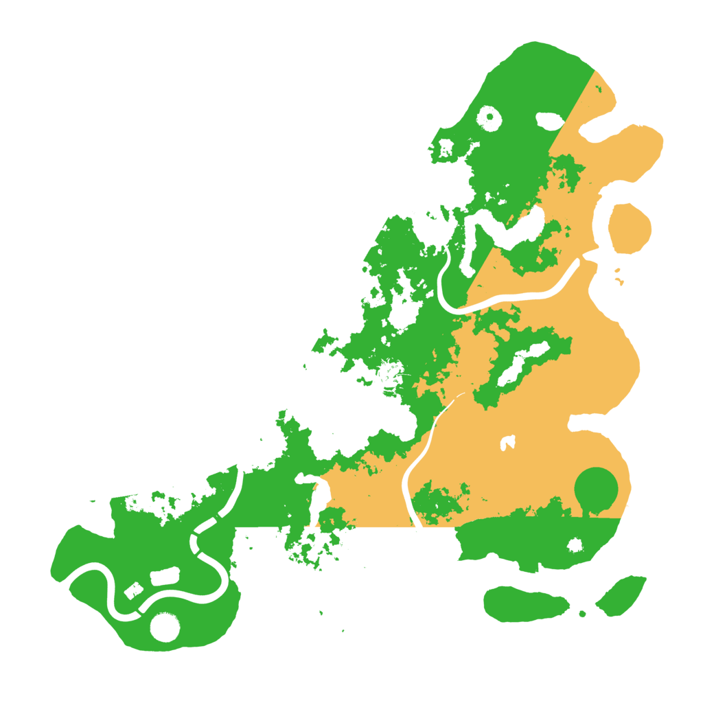 Biome Rust Map: Procedural Map, Size: 4250, Seed: 260461997