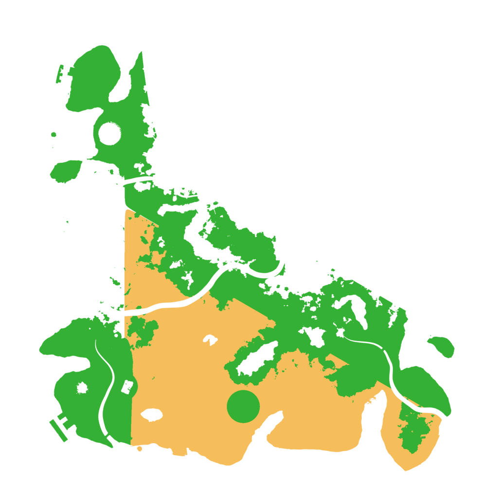Biome Rust Map: Procedural Map, Size: 4000, Seed: 1197785735