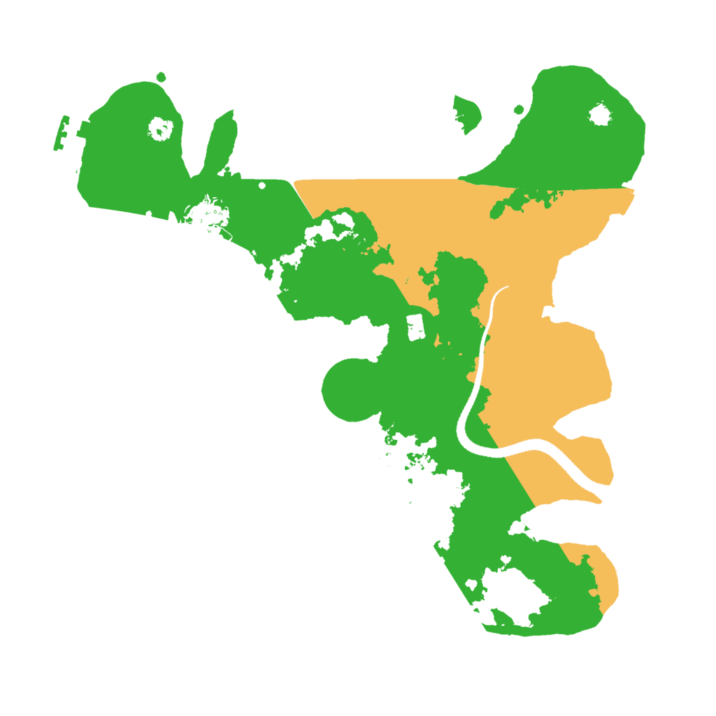 Biome Rust Map: Procedural Map, Size: 3000, Seed: 1725352841