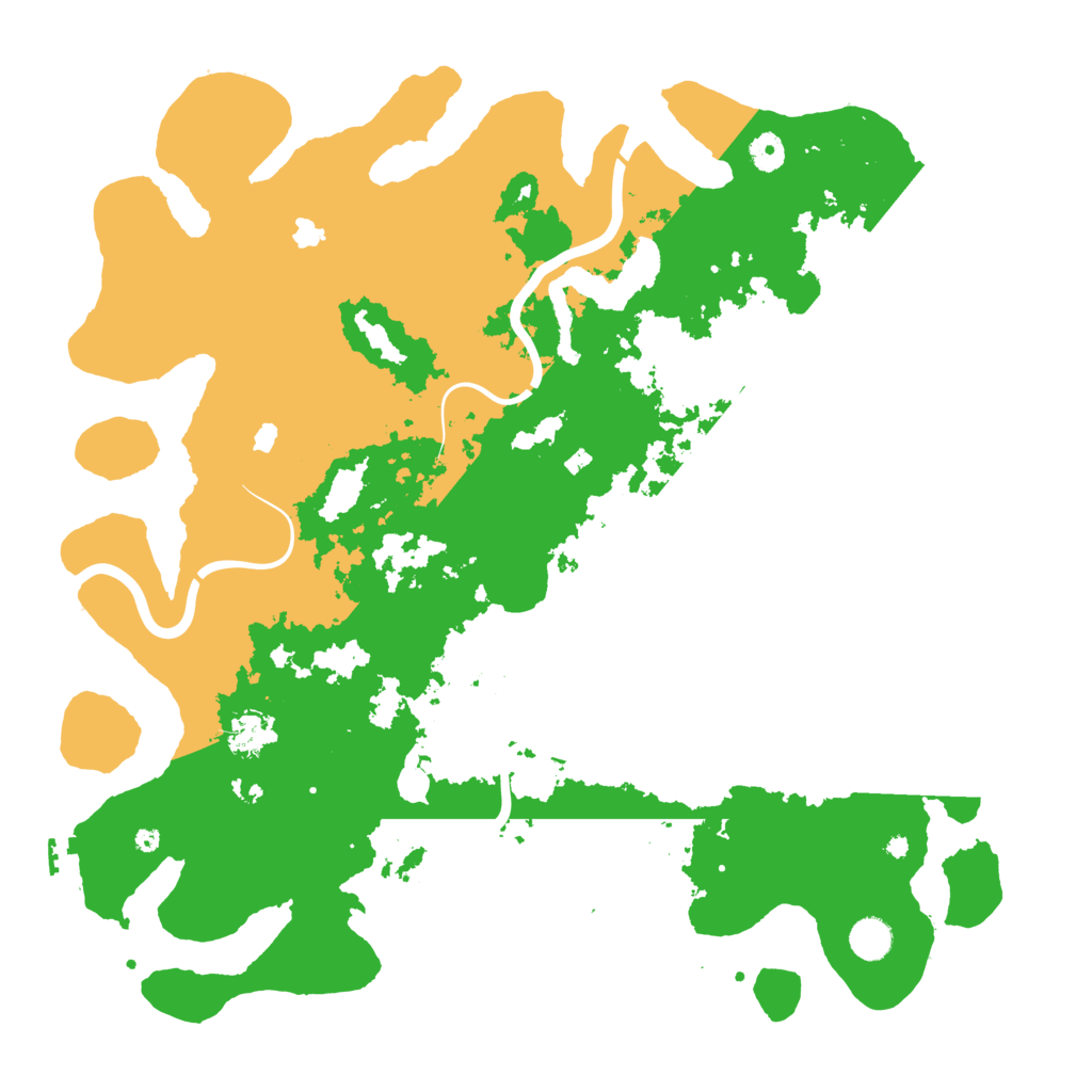 Biome Rust Map: Procedural Map, Size: 4500, Seed: 56785