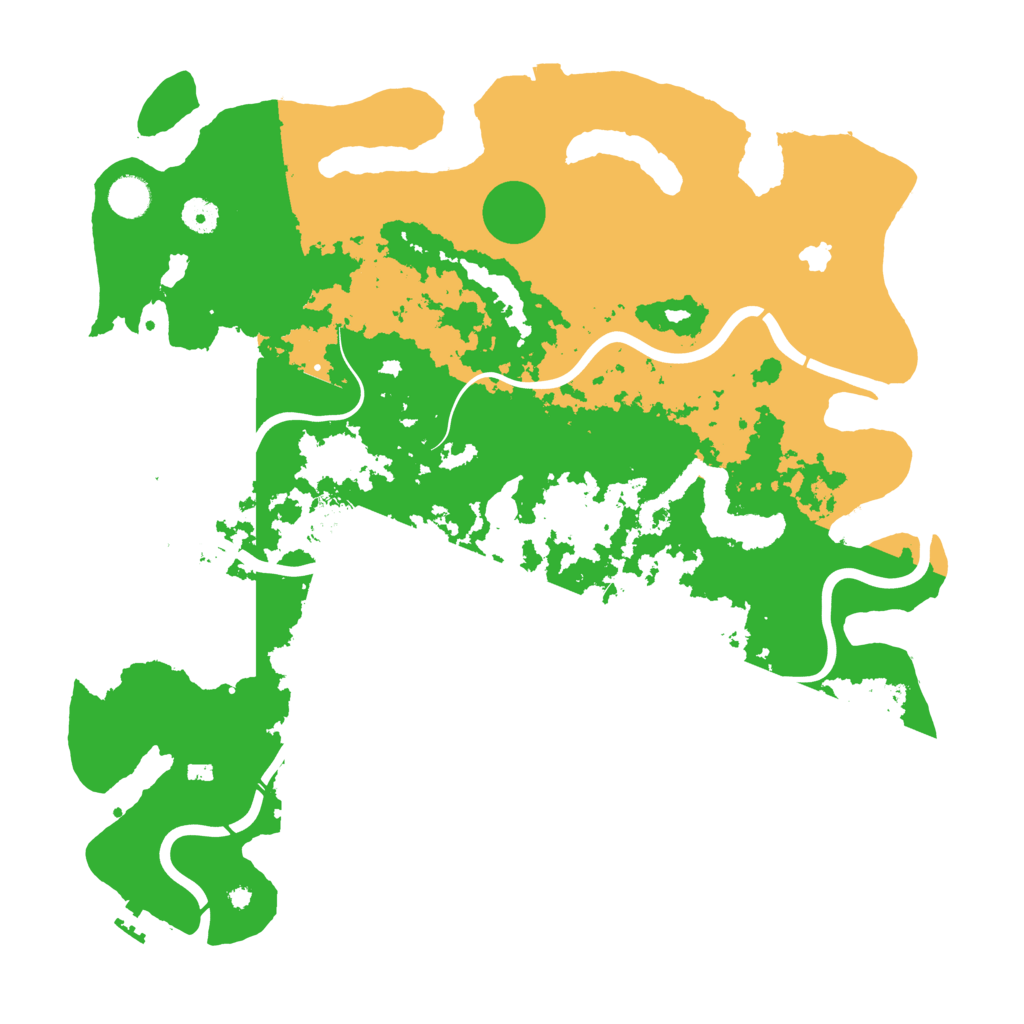 Biome Rust Map: Procedural Map, Size: 4300, Seed: 2019665722
