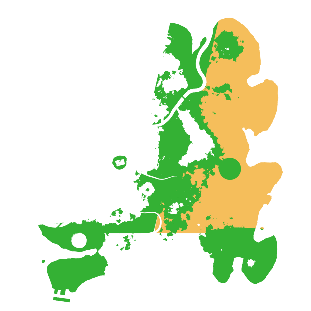 Biome Rust Map: Procedural Map, Size: 3750, Seed: 269335976