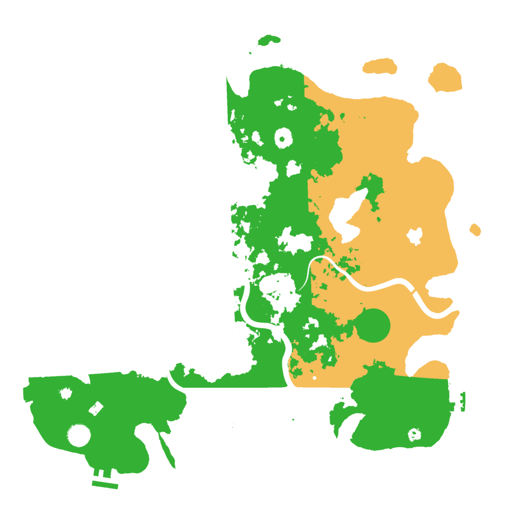 Biome Rust Map: Procedural Map, Size: 4000, Seed: 2047379443