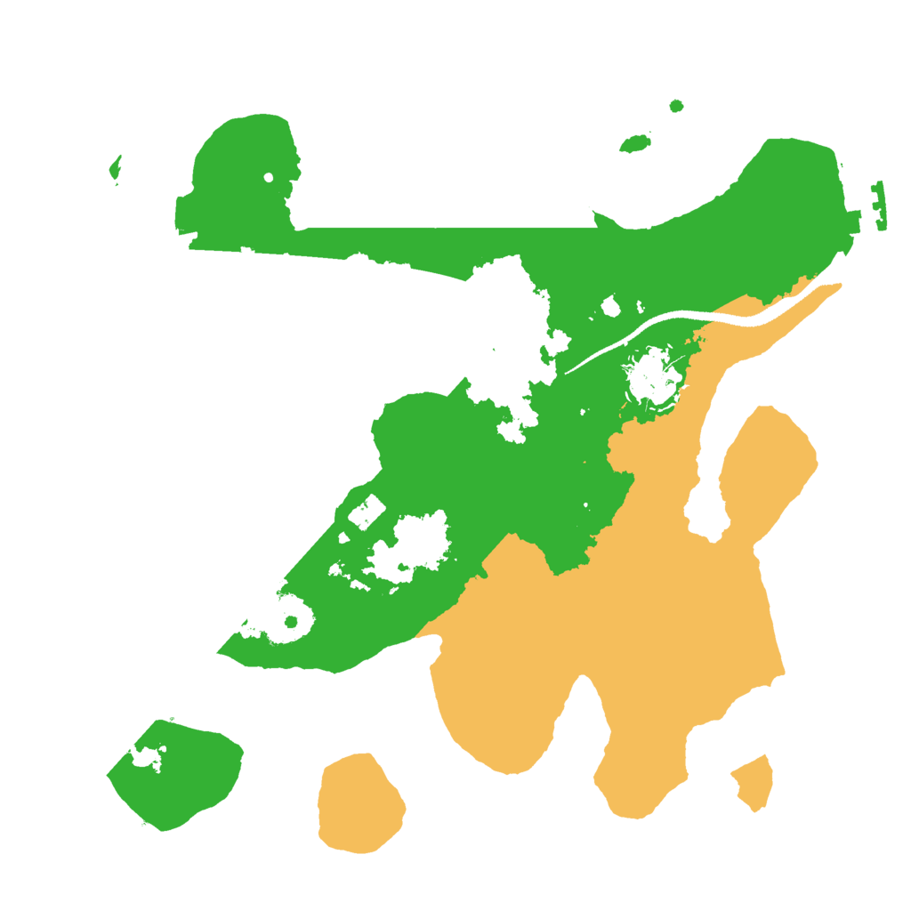 Biome Rust Map: Procedural Map, Size: 2800, Seed: 1083143685