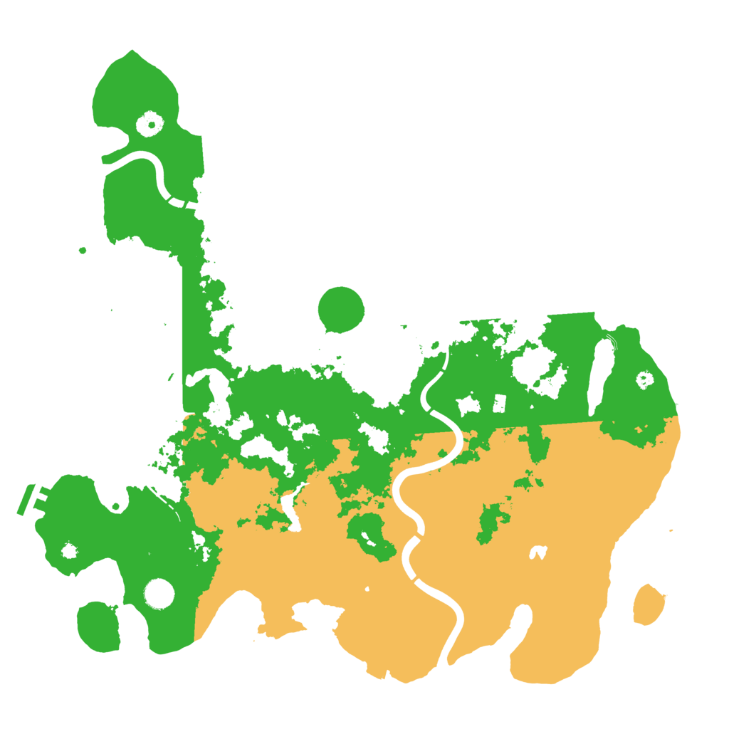Biome Rust Map: Procedural Map, Size: 4250, Seed: 623523