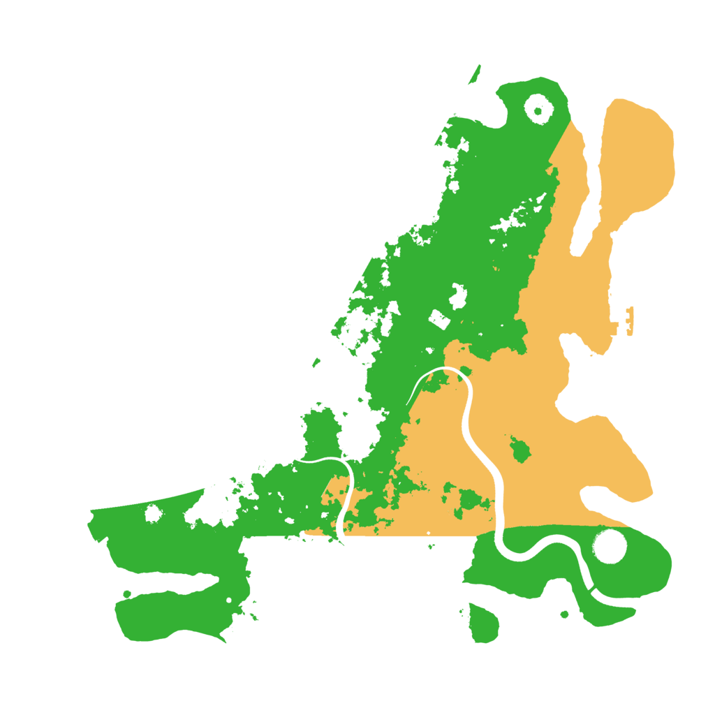 Biome Rust Map: Procedural Map, Size: 3750, Seed: 1225583076