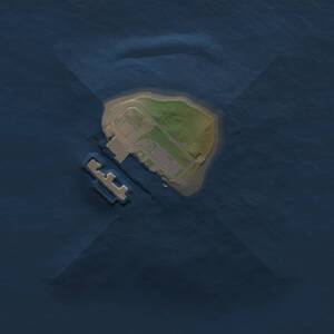 Thumbnail Rust Map: Procedural Map, Size: 1000, Seed: 1315116869, 2 Monuments