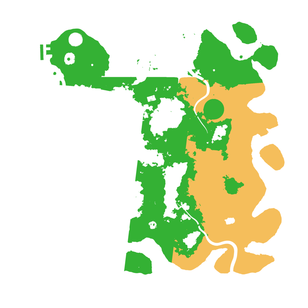 Biome Rust Map: Procedural Map, Size: 4000, Seed: 2469943