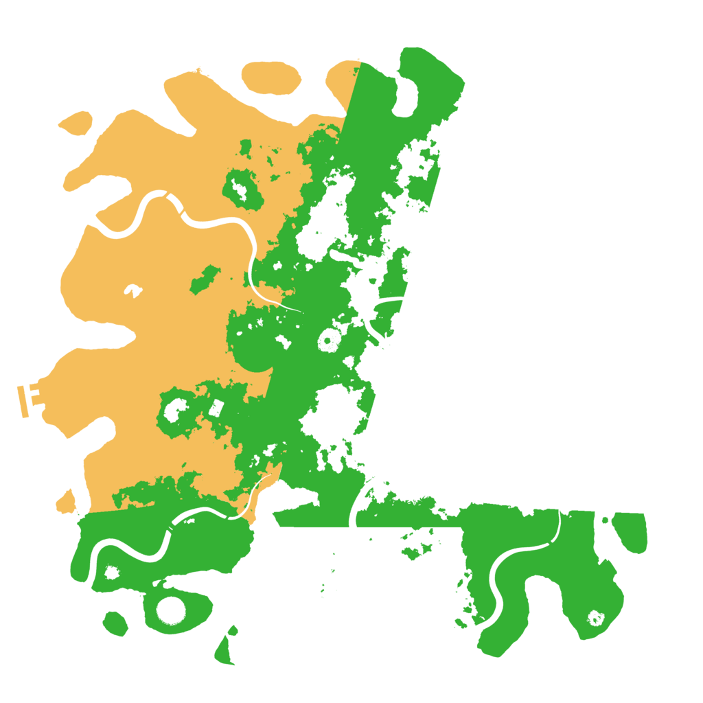 Biome Rust Map: Procedural Map, Size: 4450, Seed: 1534254040