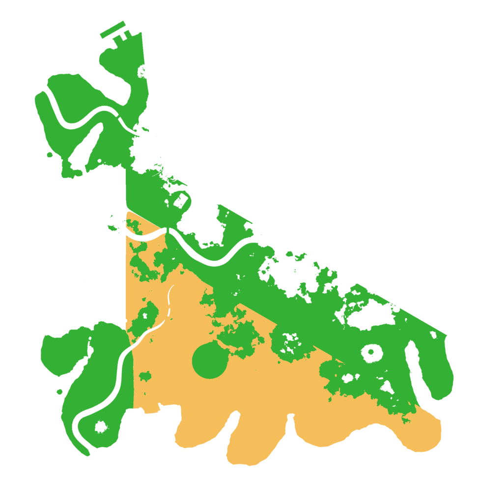 Biome Rust Map: Procedural Map, Size: 3750, Seed: 260667