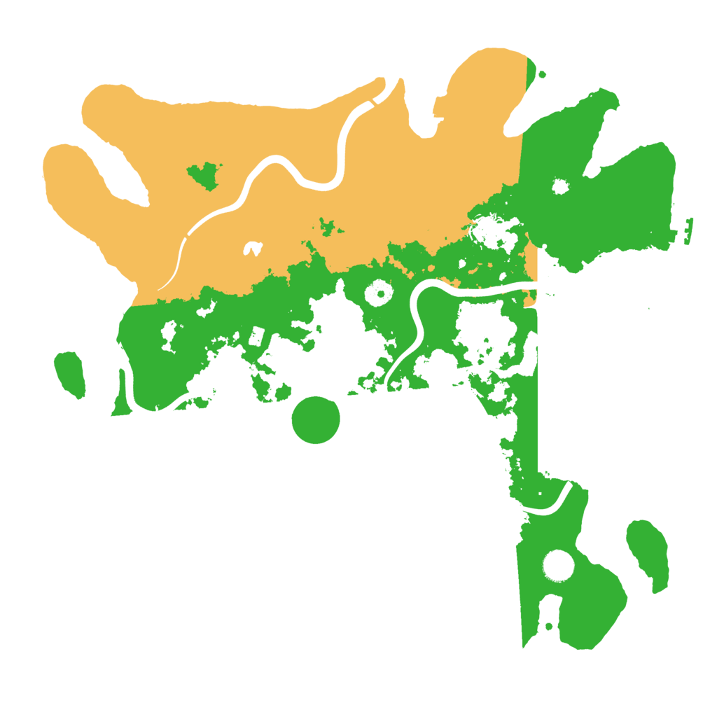 Biome Rust Map: Procedural Map, Size: 4000, Seed: 1289941856