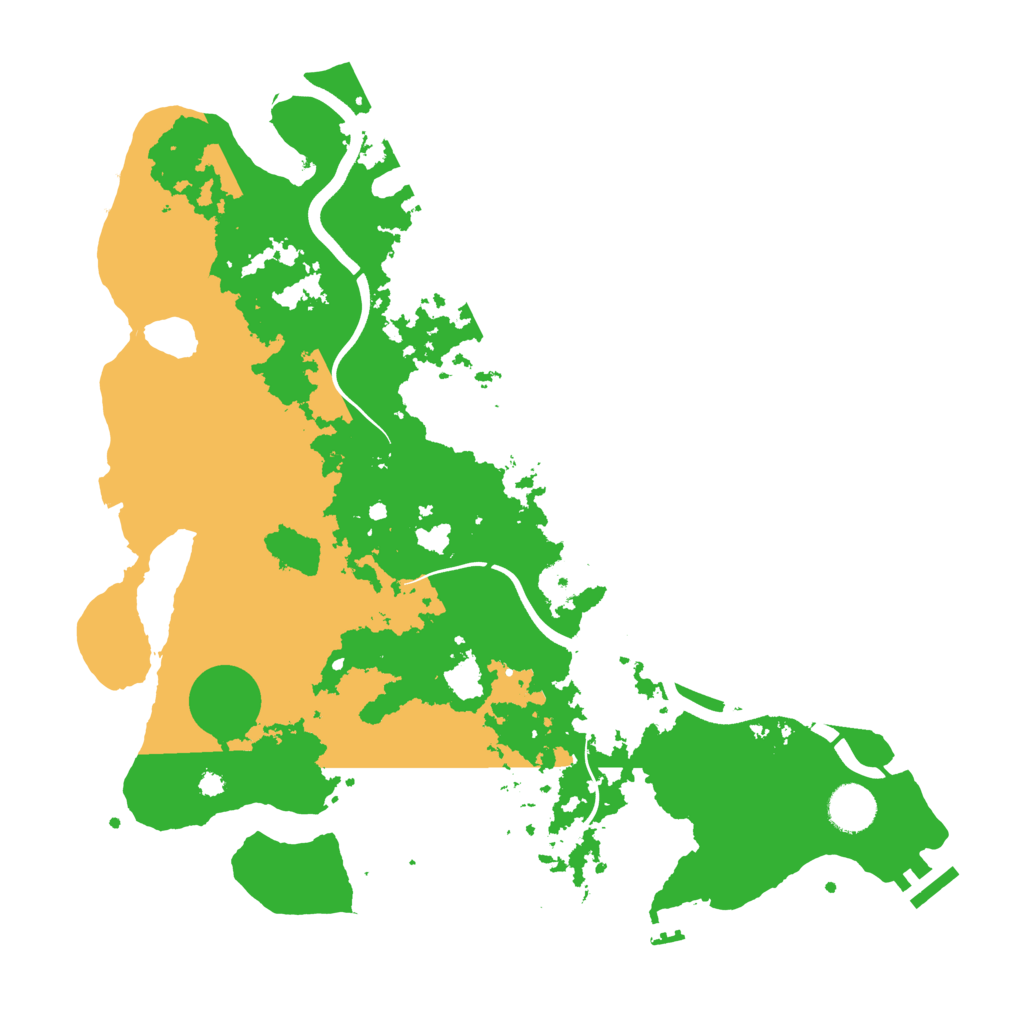 Biome Rust Map: Procedural Map, Size: 3750, Seed: 248140907