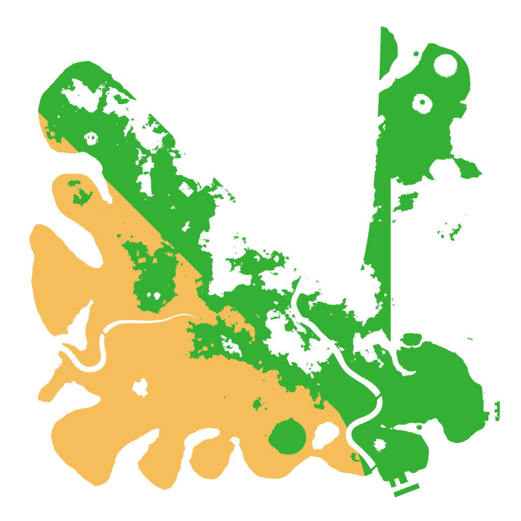 Biome Rust Map: Procedural Map, Size: 4000, Seed: 1191887511