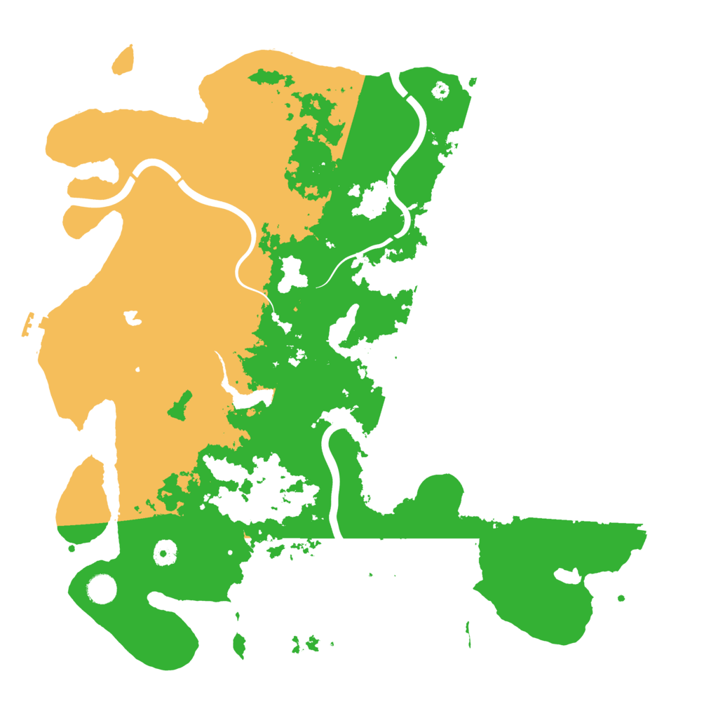 Biome Rust Map: Procedural Map, Size: 4250, Seed: 750431350