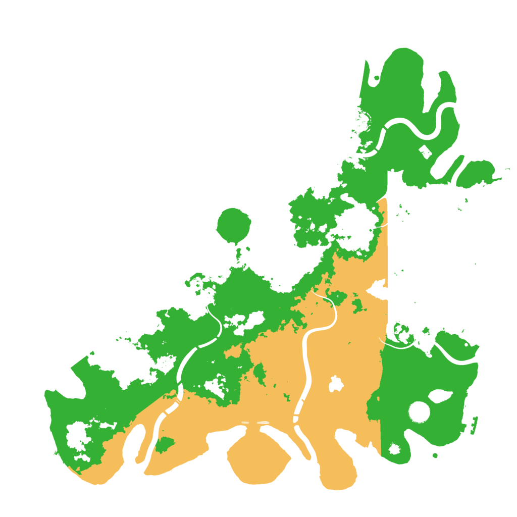 Biome Rust Map: Procedural Map, Size: 4250, Seed: 897743541
