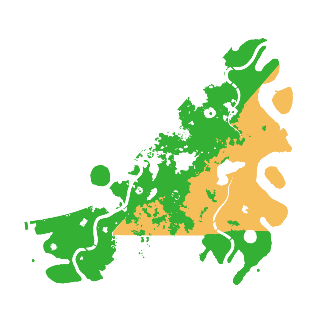 Biome Rust Map: Procedural Map, Size: 4250, Seed: 613461363