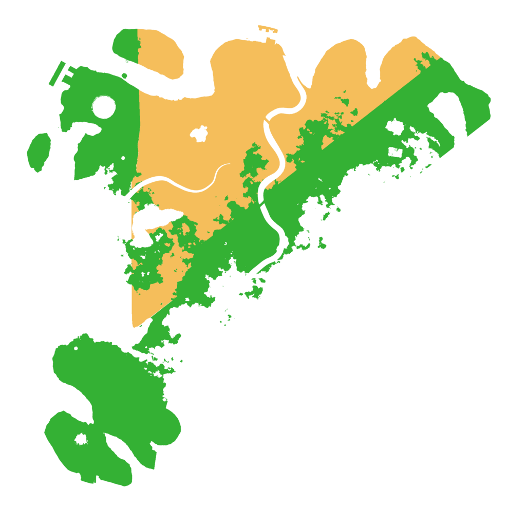 Biome Rust Map: Procedural Map, Size: 4000, Seed: 1106491882