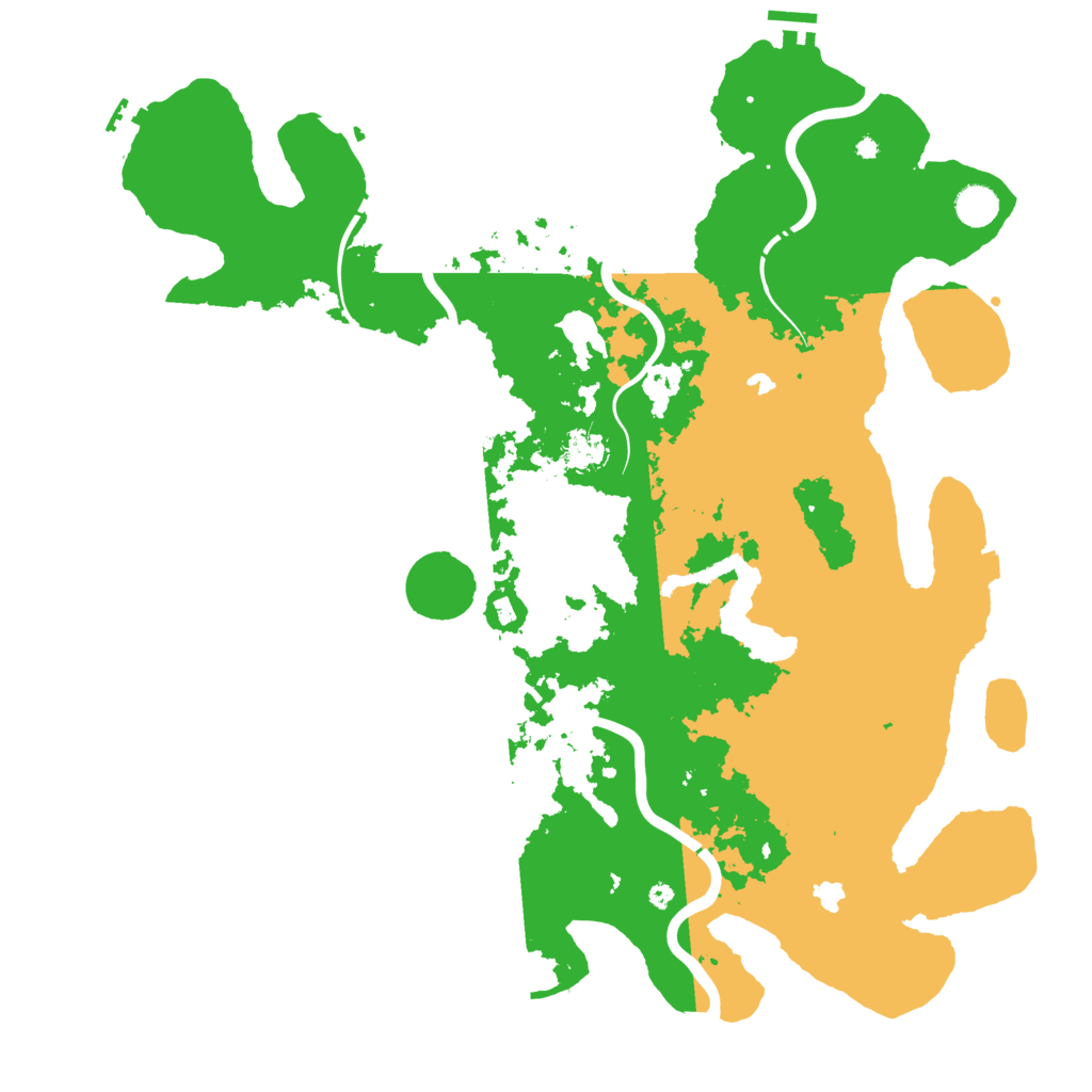 Biome Rust Map: Procedural Map, Size: 4500, Seed: 752364938