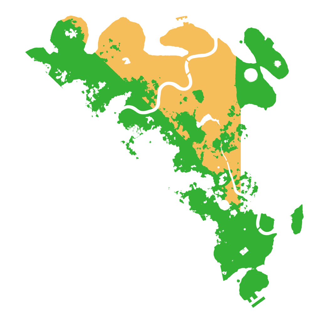 Biome Rust Map: Procedural Map, Size: 4250, Seed: 1756587031