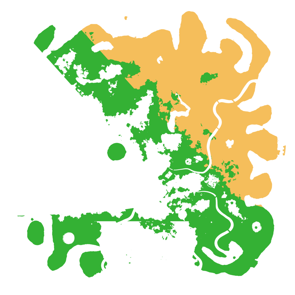 Biome Rust Map: Procedural Map, Size: 4500, Seed: 1649139431