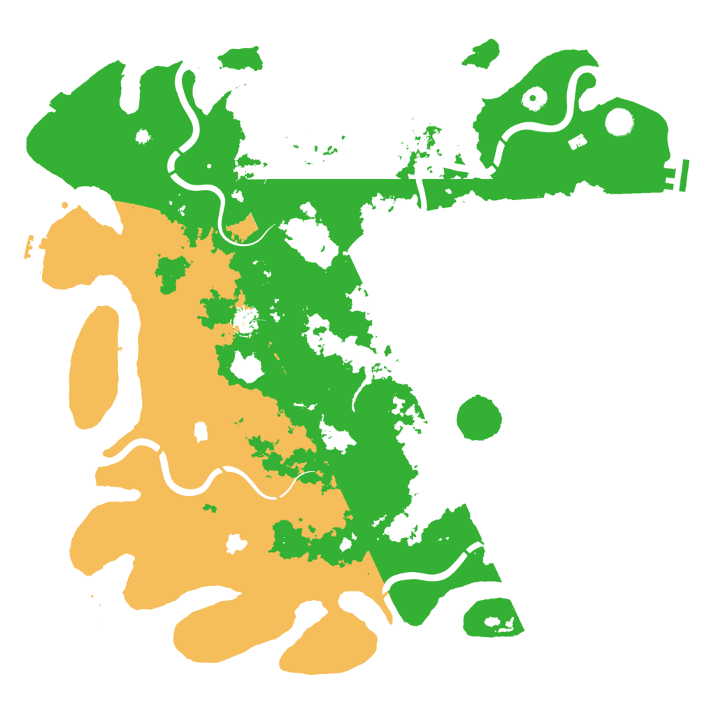 Biome Rust Map: Procedural Map, Size: 4500, Seed: 1667578449