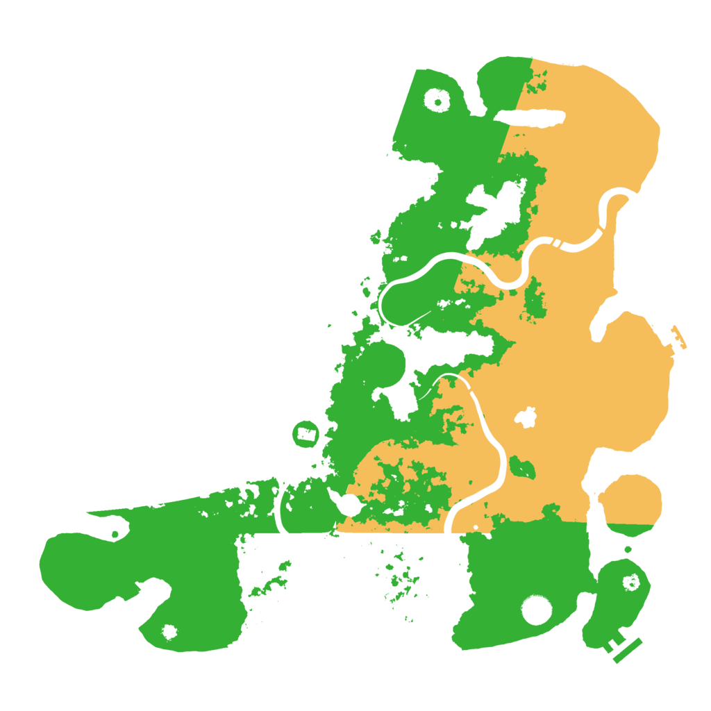 Biome Rust Map: Procedural Map, Size: 4250, Seed: 82201178