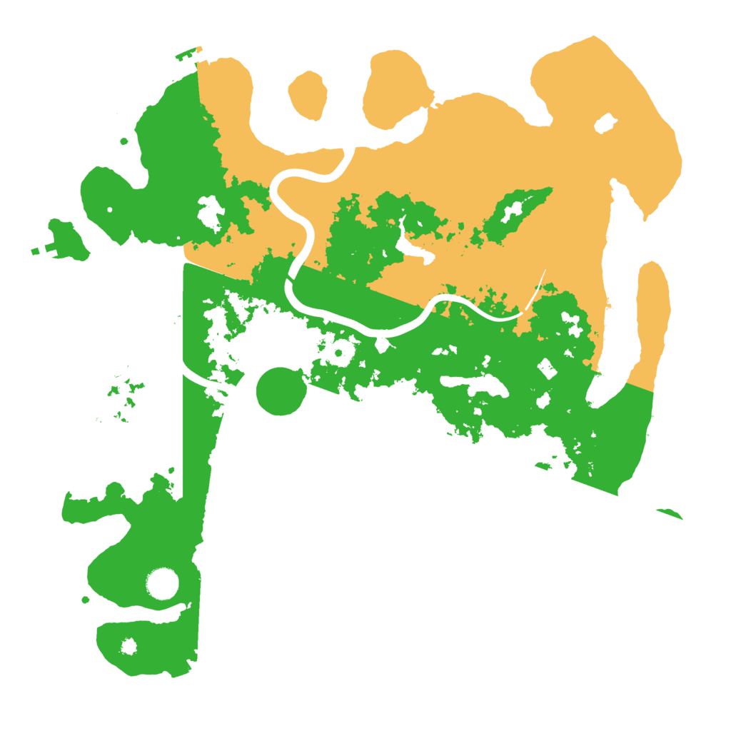 Biome Rust Map: Procedural Map, Size: 4000, Seed: 1521489270