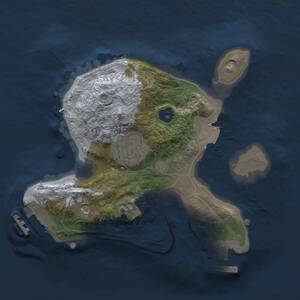 Thumbnail Rust Map: Procedural Map, Size: 2000, Seed: 5011018, 5 Monuments