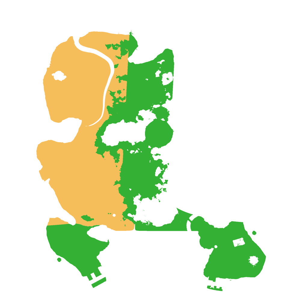 Biome Rust Map: Procedural Map, Size: 3000, Seed: 69994