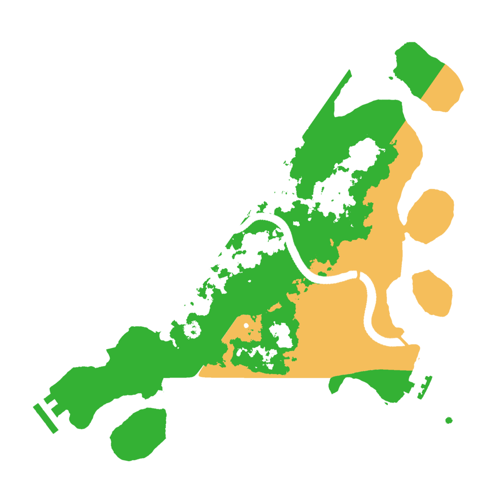 Biome Rust Map: Procedural Map, Size: 3000, Seed: 182793678