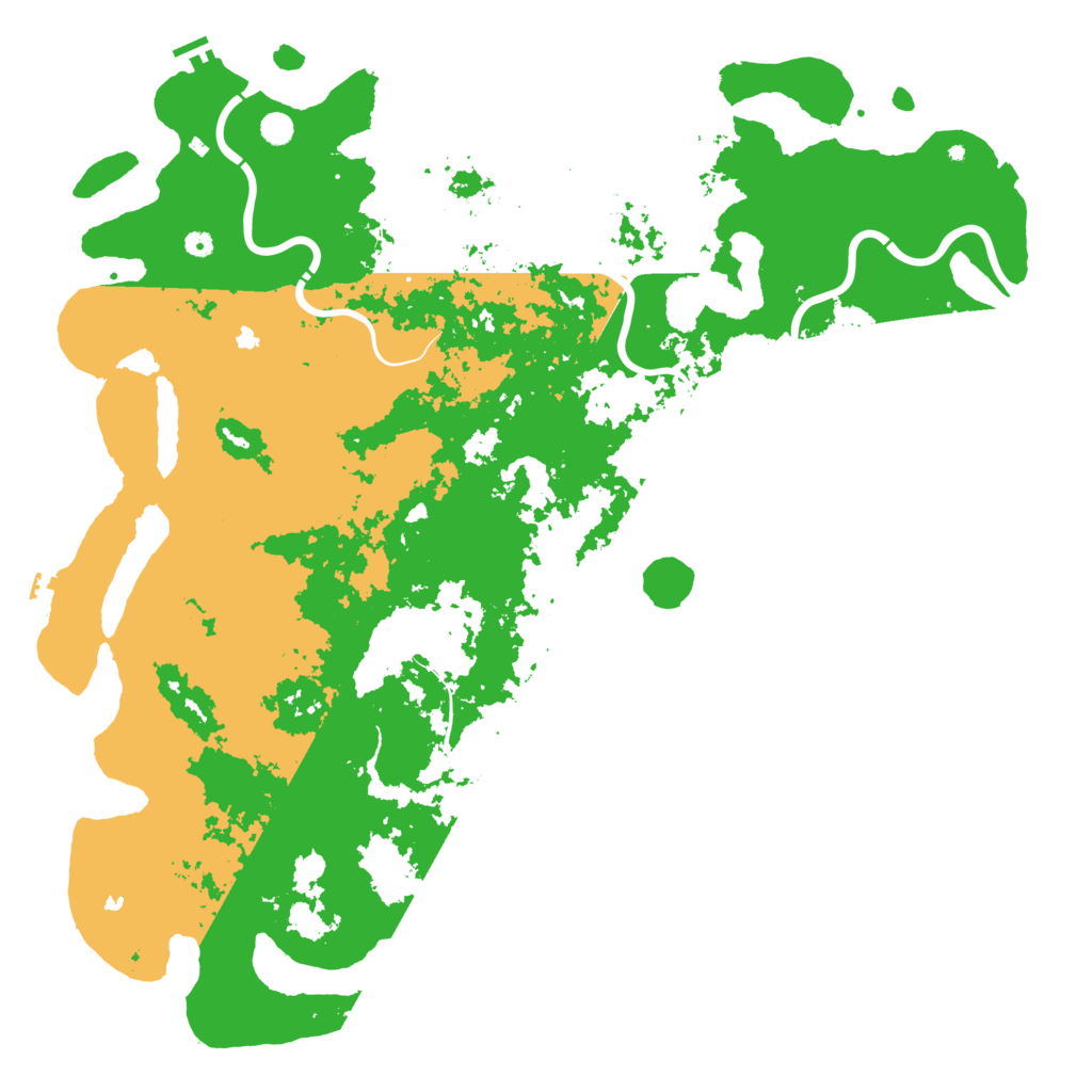 Biome Rust Map: Procedural Map, Size: 6000, Seed: 202119296
