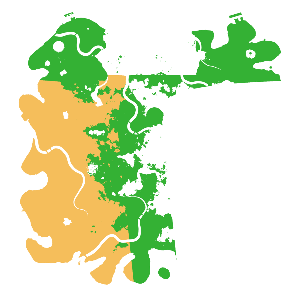 Biome Rust Map: Procedural Map, Size: 4800, Seed: 1282661202