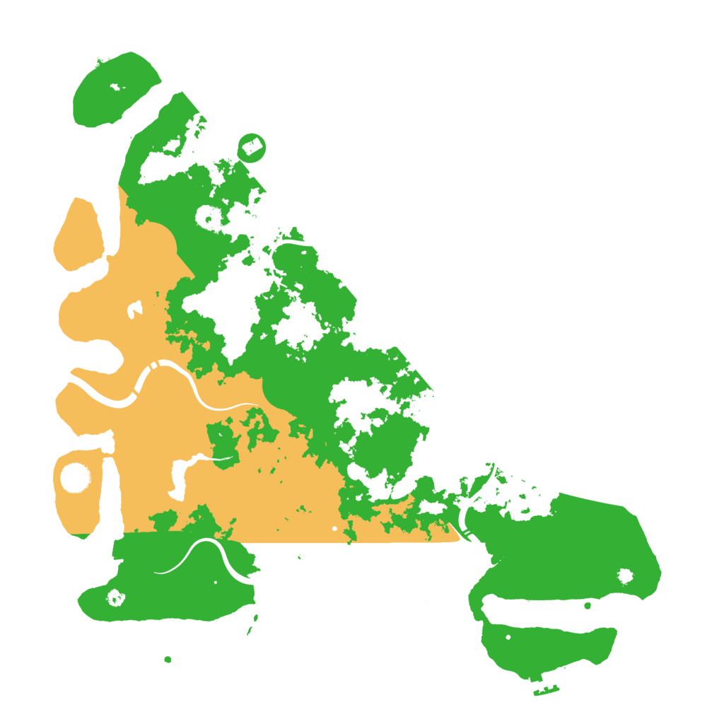 Biome Rust Map: Procedural Map, Size: 4250, Seed: 1887203842
