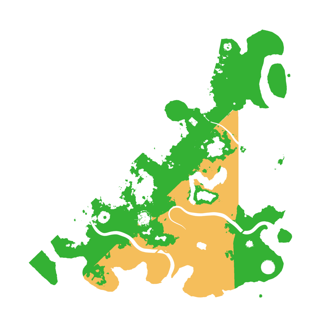 Biome Rust Map: Procedural Map, Size: 4000, Seed: 579399755