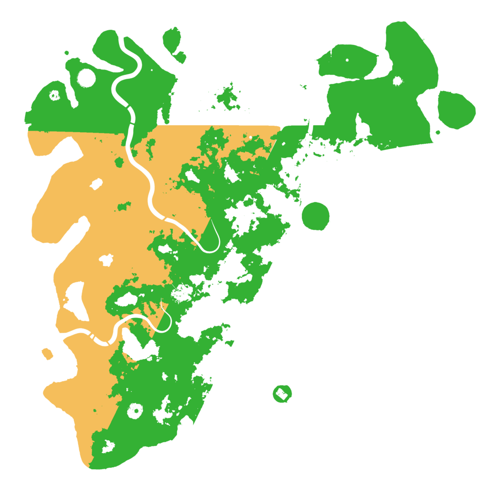 Biome Rust Map: Procedural Map, Size: 4800, Seed: 1844283541