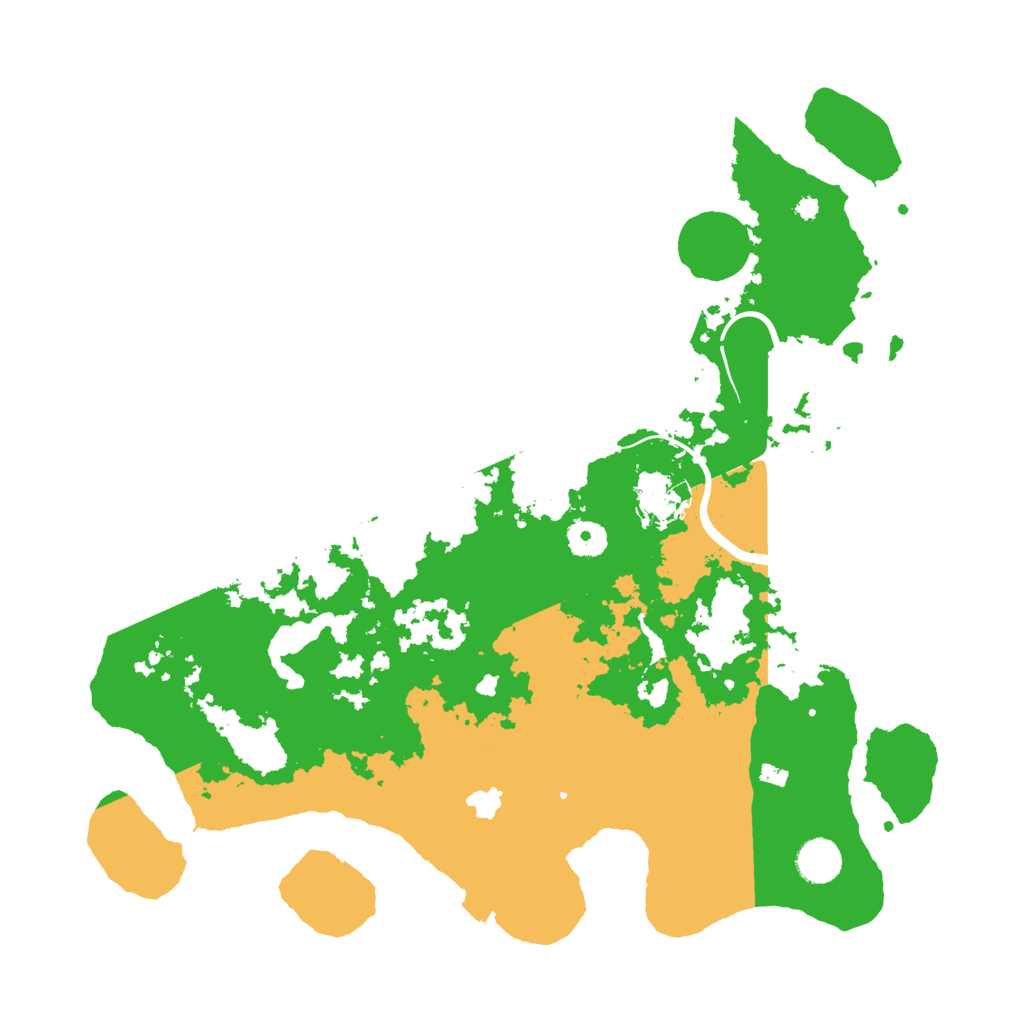 Biome Rust Map: Procedural Map, Size: 4000, Seed: 1047752983