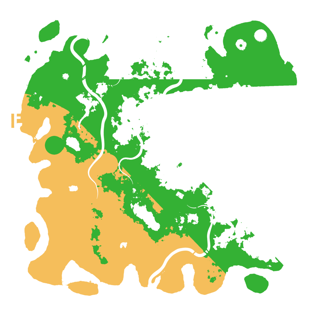 Biome Rust Map: Procedural Map, Size: 4500, Seed: 696656013