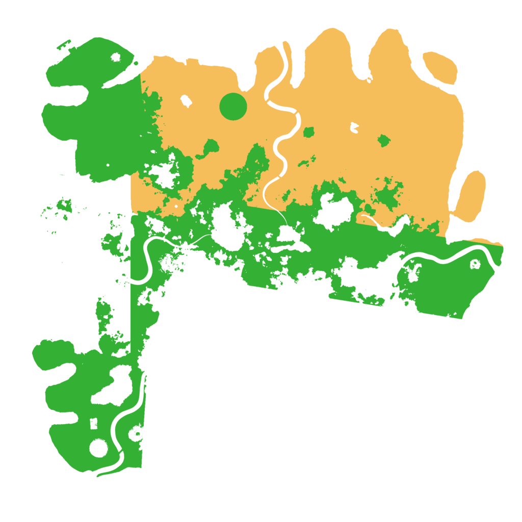 Biome Rust Map: Procedural Map, Size: 5000, Seed: 1534