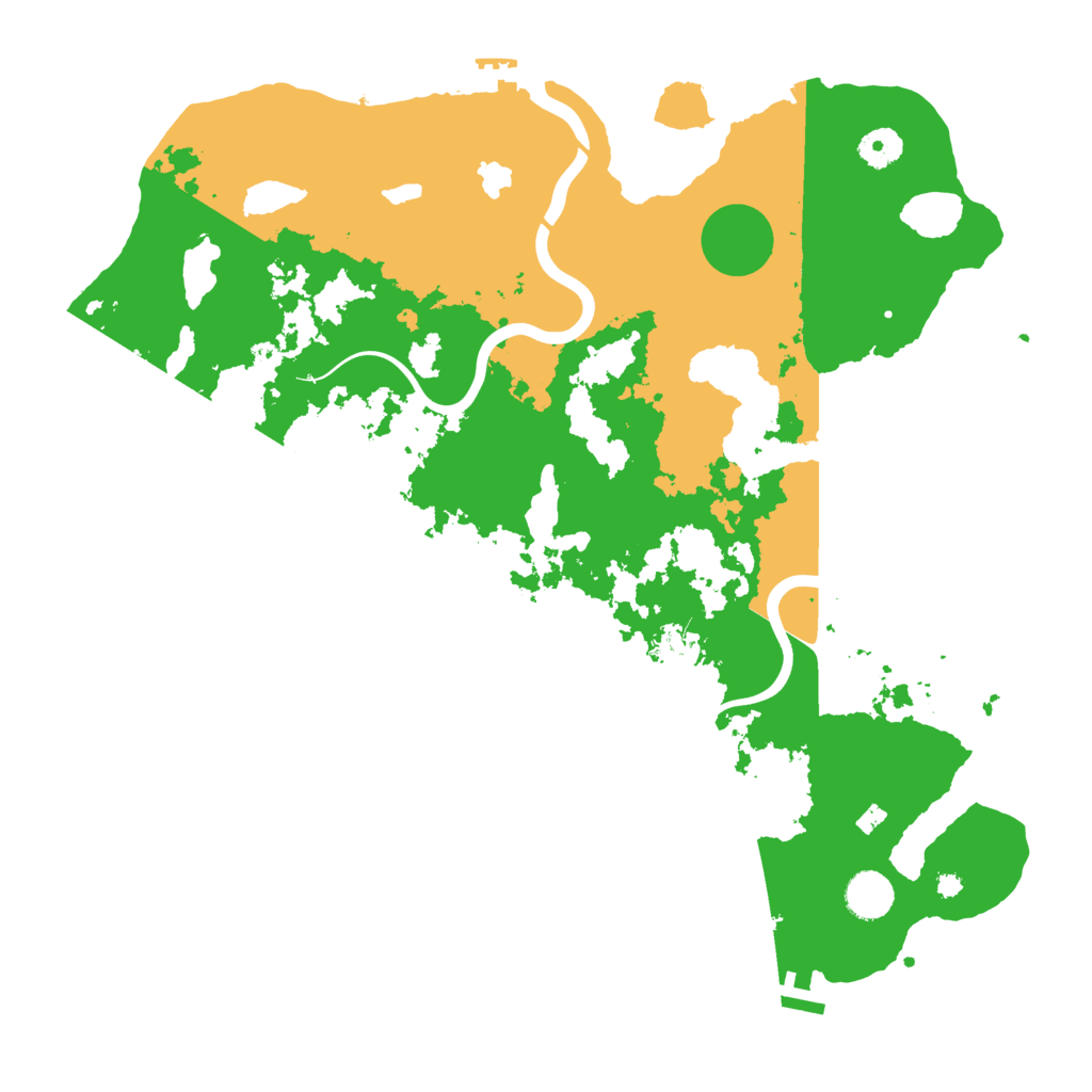 Biome Rust Map: Procedural Map, Size: 4000, Seed: 92379870