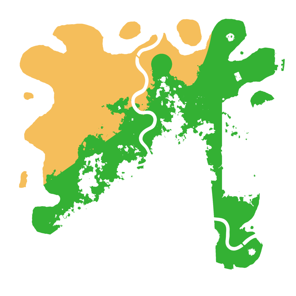 Biome Rust Map: Procedural Map, Size: 3750, Seed: 916157105